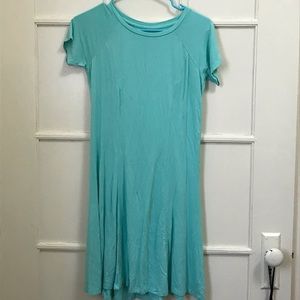 Aqua dress
